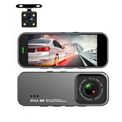 Відеореєстратор в авто Terra 701 (2 камери), фото 1