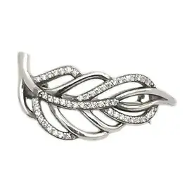 Срібні брошки