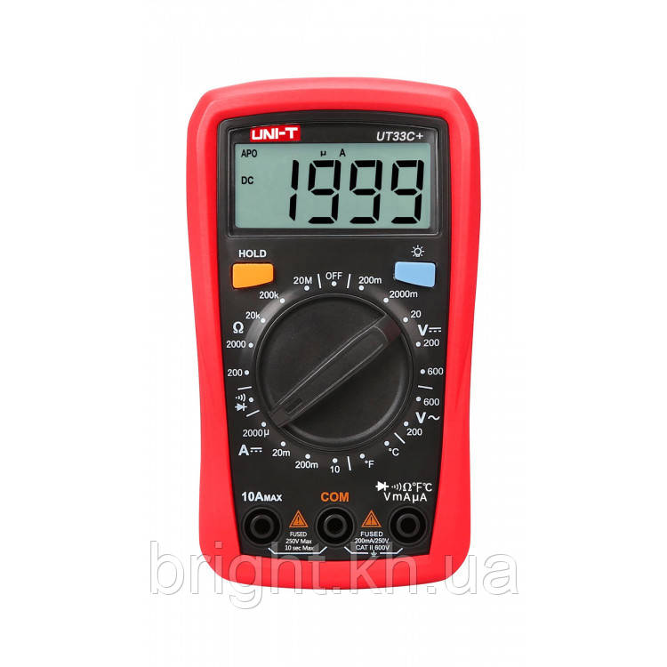 Мультиметр Uni-t UT33C+ цифровий