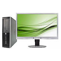 Комплект Комп'ютер HP Compaq 6200 Pro SFF (i5-2400/8/120SSD) + Монітор 24" Philips 241B4L "Б/У"