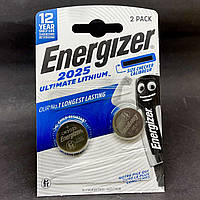 Батарейка Energizer Ultimate літієва (lithium) CR2025 Bl2