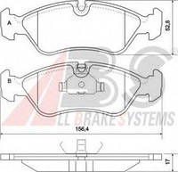 Тормозные колодки передние Daewoo:Nexia (36667 ABS)