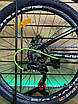 Велосипед підлітковий спортивний гірський зелений 24 Corso Gravity GR-24275 24" на зріст 125-140 см, фото 5