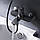Змішувач для ванни та душу TouchReel, чорний AM.PM F85A10522 X-Joy, фото 2