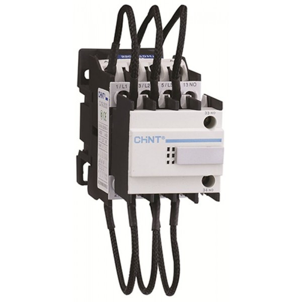 Контактор CJ19-25/11 230В конденсаторний малогабаритний 1NO+1NC Chint, фото 1