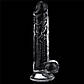 Фалоімітатор Flawless Clear Dildo 7.5", 19х3, 5см., фото 3