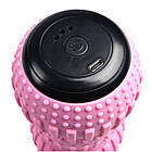 Масажний м'яч для тіла Supretto вібраційний подвійний, рожевий (8563), фото 4