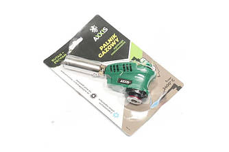 Горелка газовая, пьезозажигание на курке, регулятор, рассекатель пламени ax-014