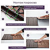 Композитна плитка WPC вугілля 30*30CM*2СM (D) SW-00001713, фото 7