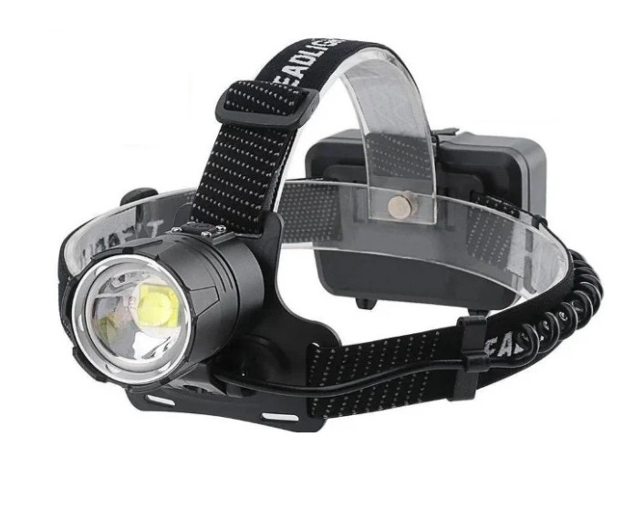 Налобний ліхтар Boruit B45 XHP 70.2 ліхтарик 3-Mode Zoom 18650