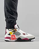 Чоловічі кросівки на хутрі Air Jordan Retro 4 Paris, фото 7