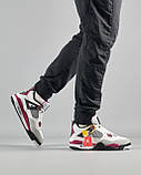 Чоловічі кросівки на хутрі Air Jordan Retro 4 Paris, фото 6