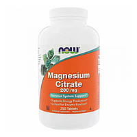Цитрат магния (Magnesium Citrate) 200 мг 250 таблеток