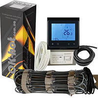 Гріючий мат для теплої підлоги Ok-hot 170 Вт/м2+ WiFi термостат чорний