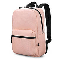 Рюкзак городской Tigernu T-B3825 для ноутбука 14" объем 14л. Розовый