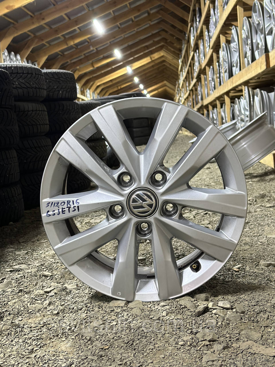 Диски Volkswagen Multivan 5/120 R16 6.5J ET51, фото 1