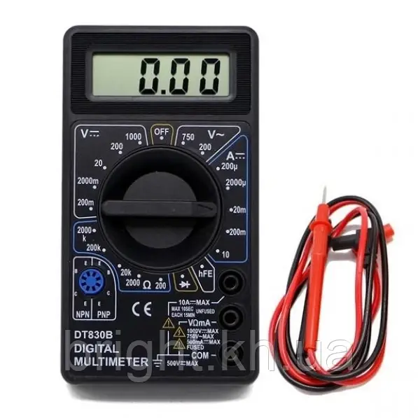 Мультиметр (тестер) DT830B цифровий
