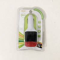 Автомобільний FM трансмітер в авто з USB bluetooth FM MOD CM 7010, Bluetooth HL-597 трансмітер aux