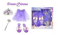 Набор для девочки Princess Styling Set с юбкой туфельками и диадемой Фиолетовый