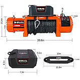 Автомобільна лебідка X-BULL 13000 Lbs із синтетичною мотузкою, фото 10