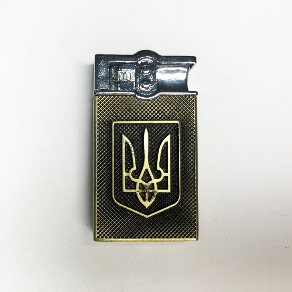 Запальничка, Запальнички подарункові для чоловіків, Запальничка п'єзо турбо галка хлопцю GA-98, фото 1