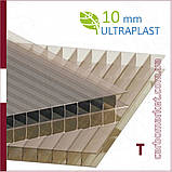 Стільниковий полікарбонат 2100Х6000Х4 mm Ultraplast-T прозорий  Латвія, фото 8