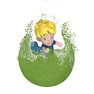 Ароматна бомбочка для ванни з іграшкою "ФУТБОЛ" 40164, фото 4