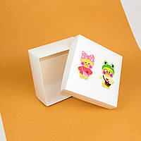 Коробка Лалафанфан Уточка 195*195*97 мм Детская подарочная коробка Lalafanfan с крышкой