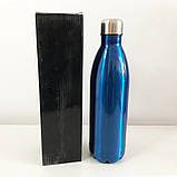 Термофляга для напоїв, Універсальний якісний термос, Термос-глечик для чаю, Термос у вигляді пляшки NZ-90, фото 2