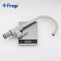 Змішувач для кухні Frap F40899-2, світло-сірий, фото 6