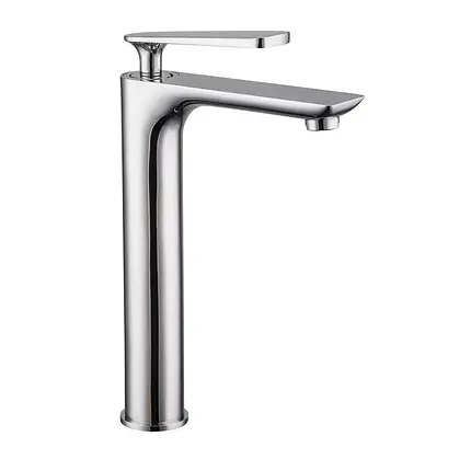 Змішувач для умивальника Frap F1052-55 високий, хром, фото 1