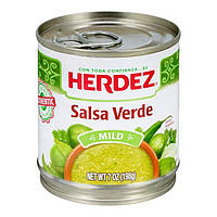 Зеленый соус Salsa Verde, Herdez с умеренной остротой, 198 г