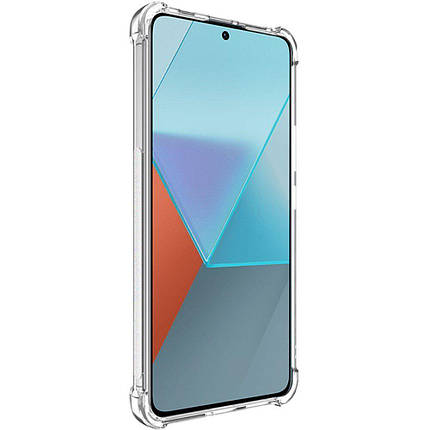 Протиударний силіконовий чохол WXD для Xiaomi Redmi Note 13 Pro (5G) / прозорий, фото 2