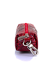 Шкіряна лакова ключниця Desisan 207-500 червона, фото 4