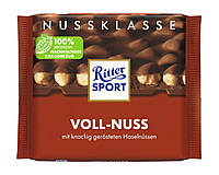 Шоколад Молочний Ritter Sport Voll-Nuss із Цілісним Фундуком 100 г Німеччина