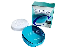 Пудра з колагеном зі змінним блоком Enough Collagen Hydro Moisture 13 мл + 13 мл тон 23