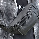 Сумка на пояс настегна, Бананка сумка, Чоловіча бананка для щоденного носіння Нагрудна унісекс QK-47, фото 10