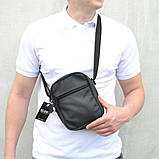 Практична чоловіча сумка барсетка, Сумка через плече кежуал чоловіча для документів зручна QE-63, фото 9