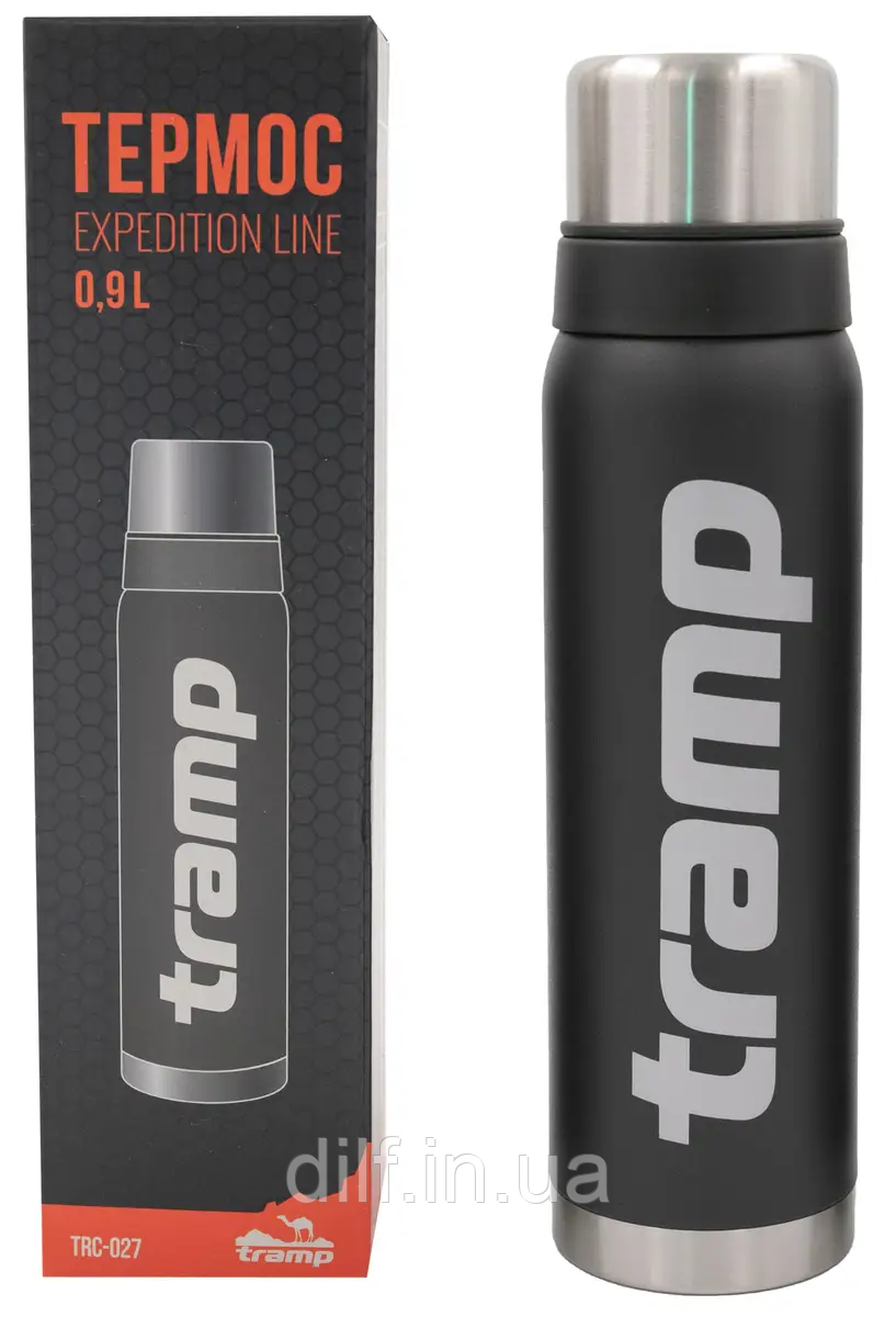 Термос Tramp Expedition Line 0.9 л сірий TRC-027-grey, фото 1