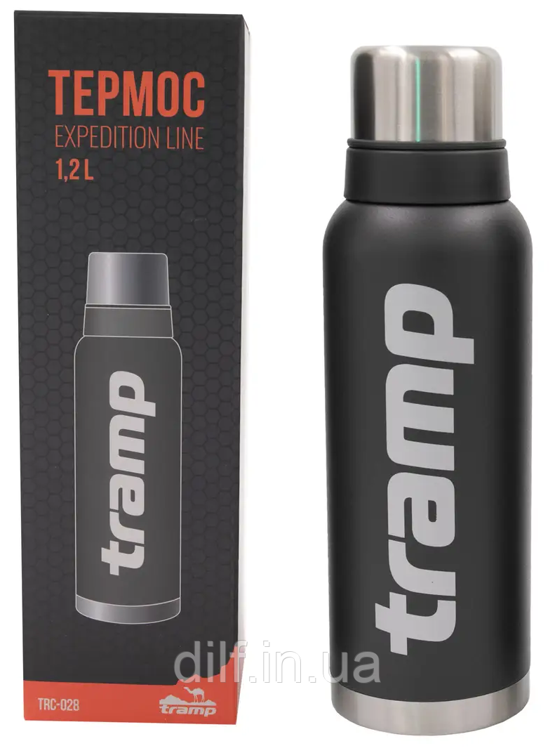 Термос Tramp Expedition Line 1.2 л сірий UTRC-028-grey, фото 1