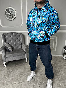 Худі тепле чоловіче унісекс весна зима осінь