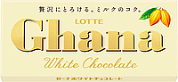 Шоколад Lotte Ghana White Chocolate 45g