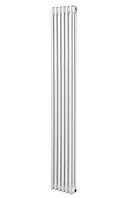 Радиатор дизайнерский вертикальный Bari II 6\1800 Белый матовый 1800*270