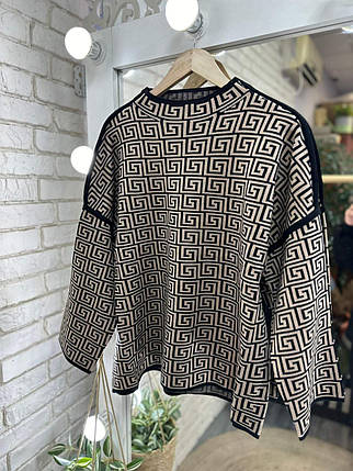 Розкішний жіночий светр, тканина "Кашемір" 48/50, 52/54 Розмір 48/50, фото 1