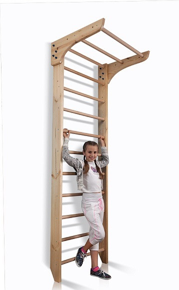 Шведська стінка з турником «Kinder 1-240», фото 1
