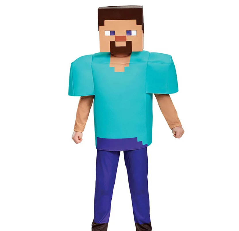 Костюм майнкрафт Стів ABC M (115-125 см)