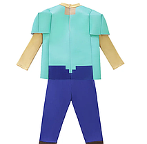 Костюм майнкрафт Стів ABC M (115-125 см), фото 3