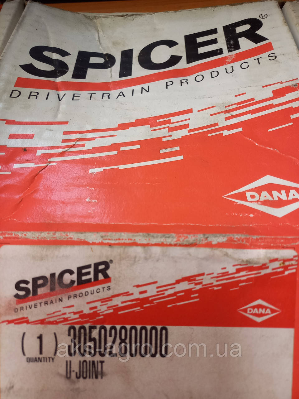 3050280000 Хрестина DANA Spicer карданного валу на трактори Case Mag285, Mag310, Mag340