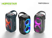 Портативна Bluetooth-колонка (20W) Hopestar PARTY 200 MINI (з підсвіткою)