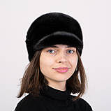 Норкова шапка жіноча Жокейка - Сонечко, фото 2